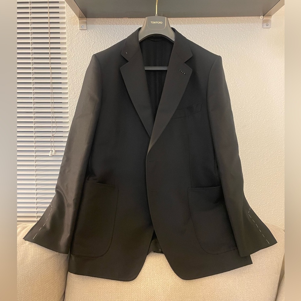 Tom Ford O’Connor brushed cashmere blazer
